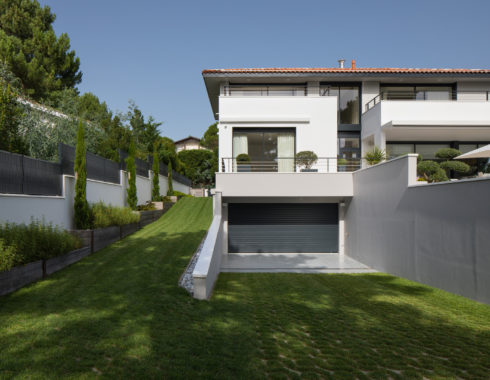 architecte la teste pilat villa b vue garage