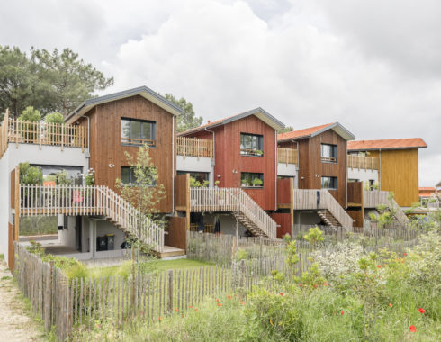 architecte la teste villas prés salés vue ensemble