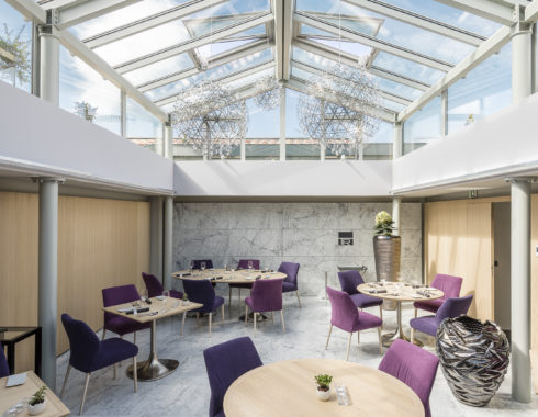architecte arcachon restaurant le patio salle