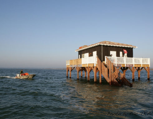 architecte la teste cabane tchanquee en travaux