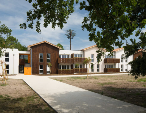 architecte gujan mestras logements collectifs Brémontier côté passage