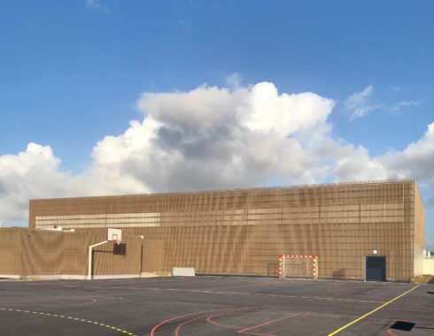 architecte gujan mestras gymnase extérieur