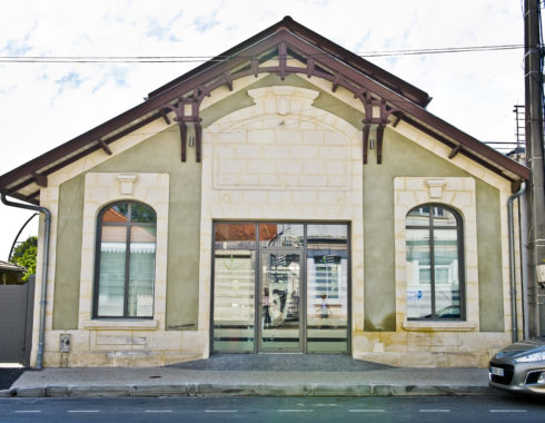 architecte la teste bureaux auige rénovation vue façade