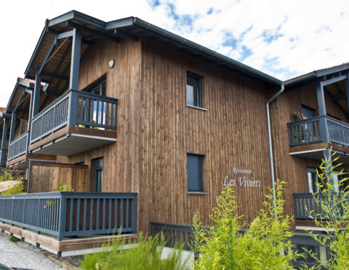 architecte la teste bassin arcachon les viviers residence port vue route bardage