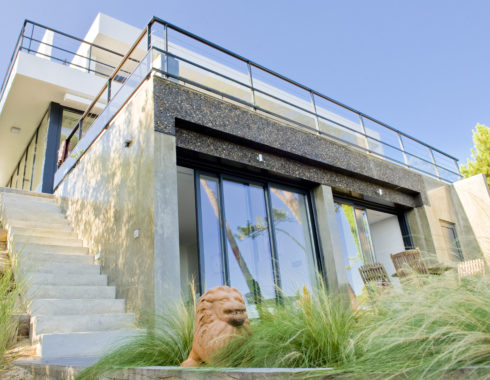 Villa W Architecte Bassin Arcachon vue bas